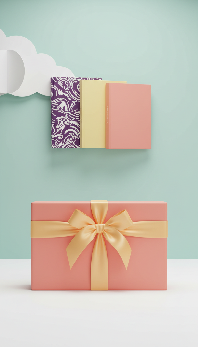Gift-Ready Keepsake Box With Ribbon Closure